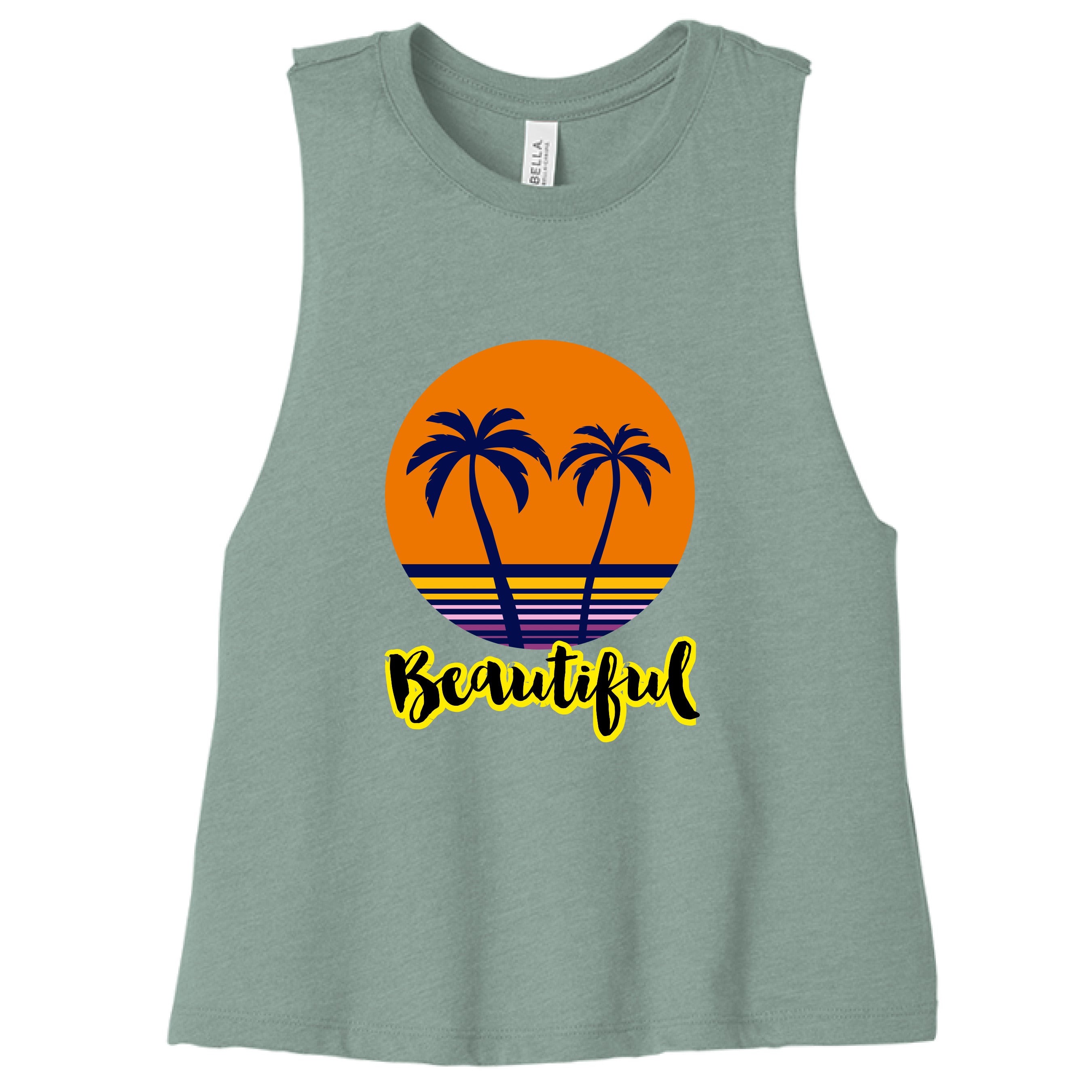 Heather Dusty Blue - FRONT